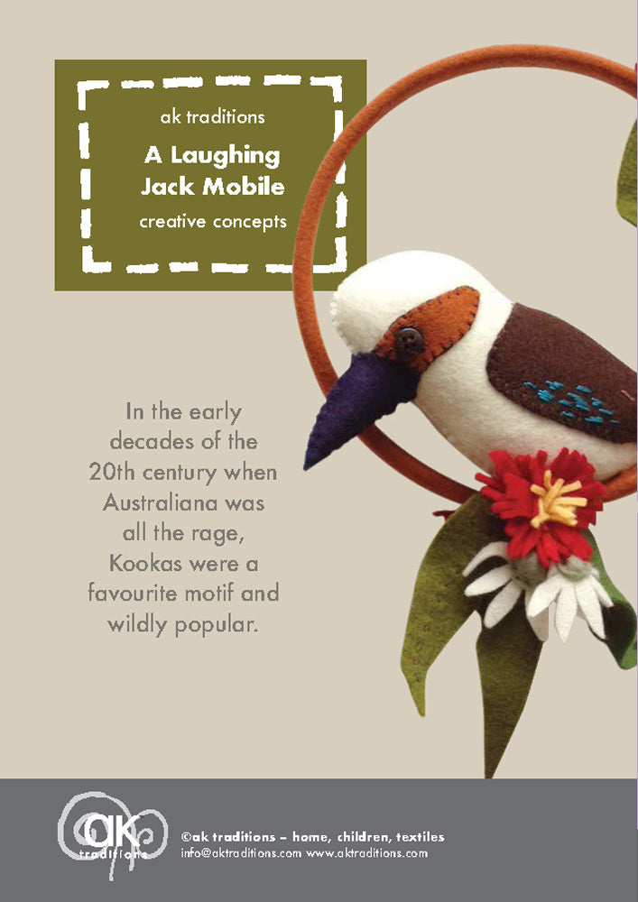 Jack the Kookaburra, Pattern