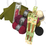 43cm classic knitted doll starter kit