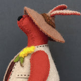 Big Red, Ruby and joey, felt bush kangaroo kit