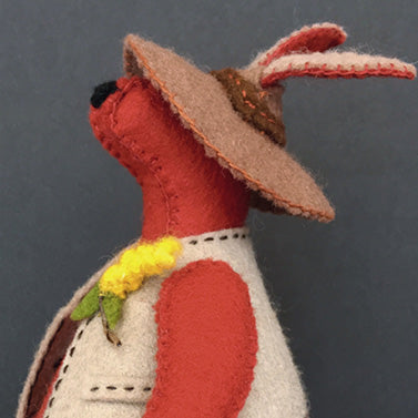 Big Red, Ruby and joey, felt bush kangaroo kit