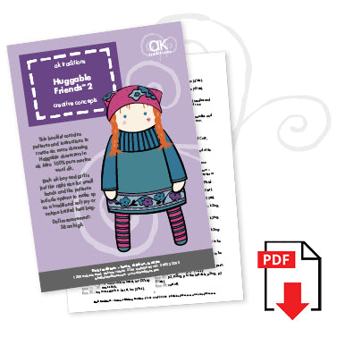 Carmen, the poinsettia fairy e-pattern