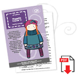 Huggable Friends two e-pattern