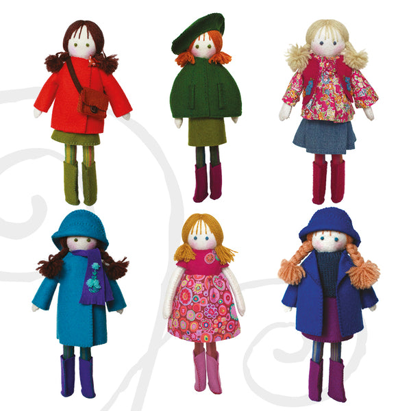 lily and friends handmade doll pattern book