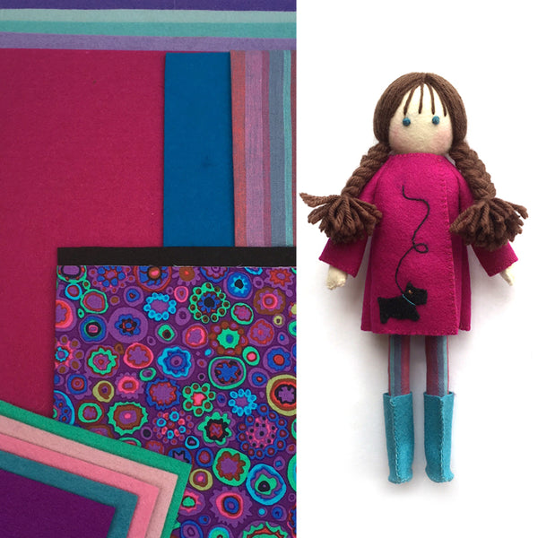 Lily and friends, Colourway 11