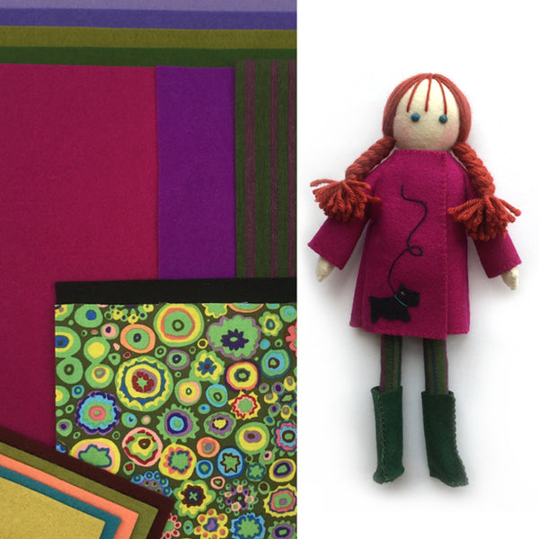 Lily and friends, Colourway 14