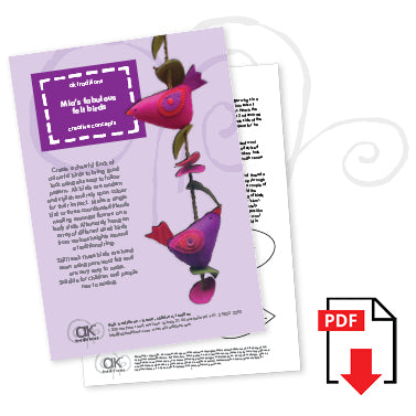 Carmen, the poinsettia fairy e-pattern