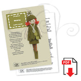 Mistletoe, the flower sprite, e-pattern