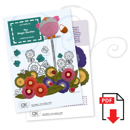 Carmen, the poinsettia fairy e-pattern