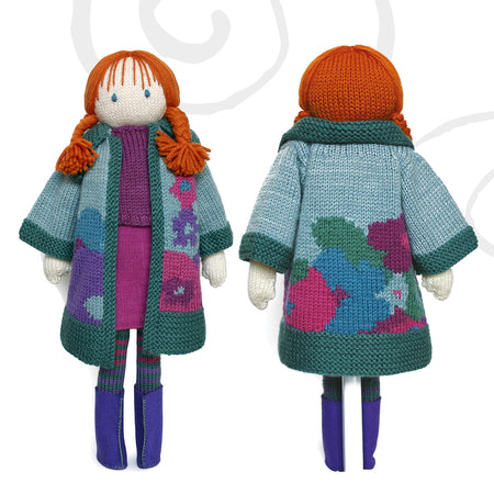 43cm classic knitted doll starter kit