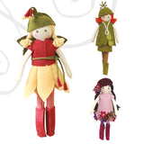 traditional yuletide flower fairies