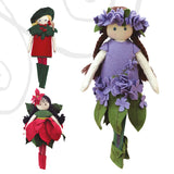traditional yuletide flower fairies