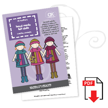 Carmen, the poinsettia fairy e-pattern