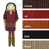 43cm classic knitted doll starter kit