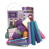 Abbey - starter wardrobe sewing and knitting kit