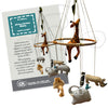 African Animal Mobile Kit with ring