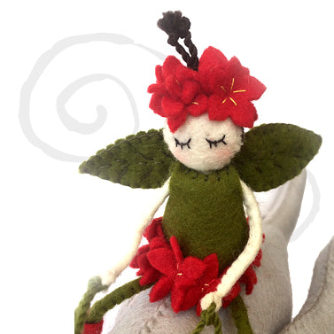Australian Christmas Bush Fairy readymade