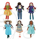 lily and friends handmade doll pattern book