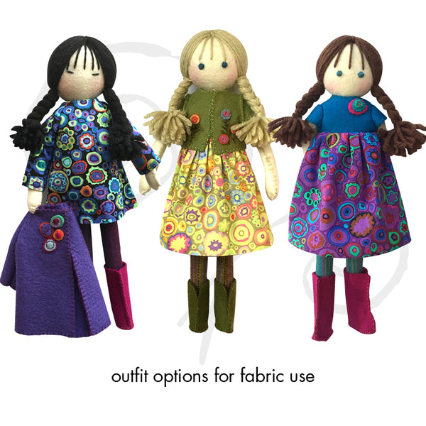 Lily and friends, Colourway 15