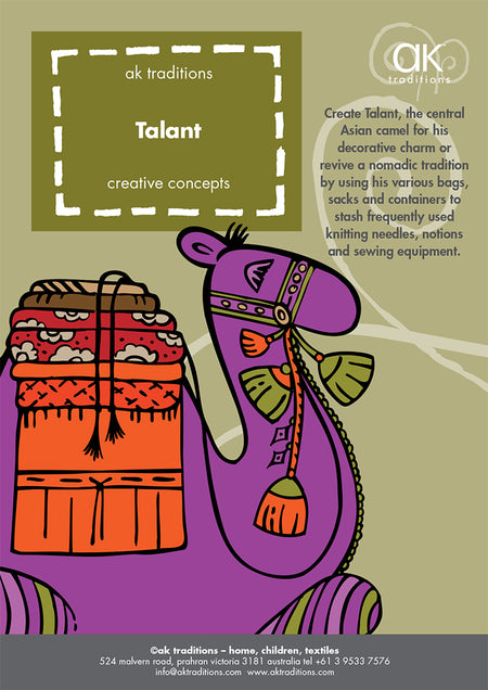 Talant knitted camel e-pattern